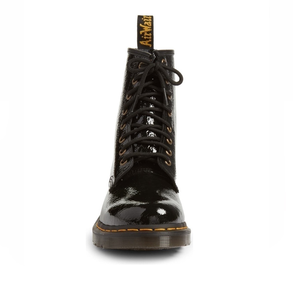 Dr. Martens Black Patent 8-Eye Combat Boots - Picture 4 of 6